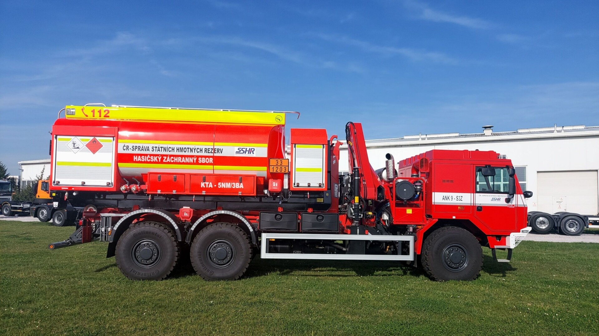 Cisternové kontejnery na PHM CN 4KN až CN 12KN