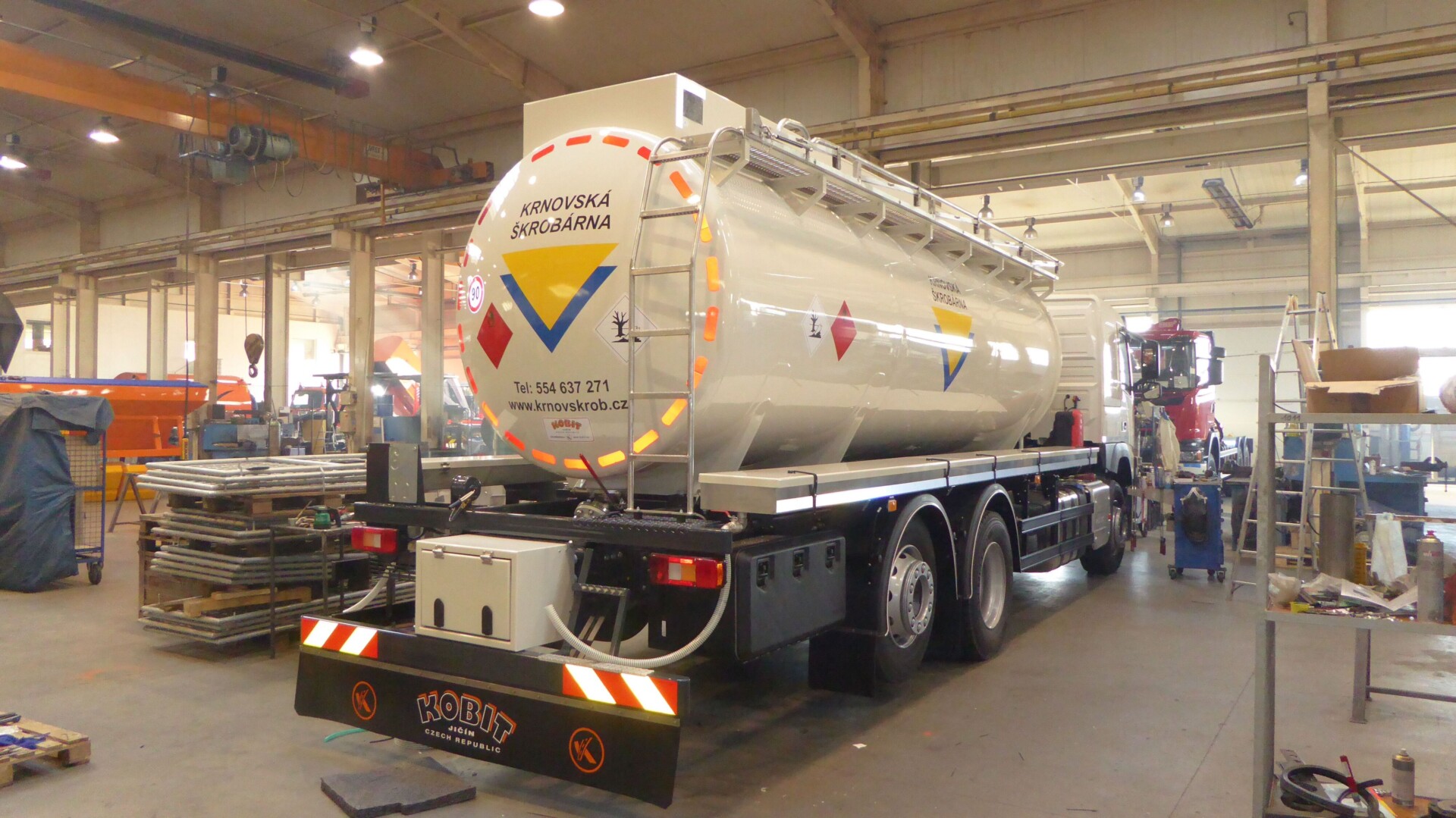 Cisternové nástavby na methanol nebo ethanol CN-3V-M, CN 16N - Obrázek 2